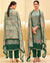 Green Color Digital Printed Pashmina Unstitched Winter Pakistani Suit