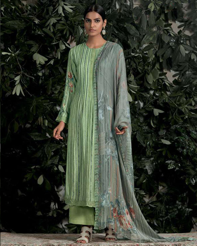 Light Green Color Digital Printed Pashmina Unstitched Winter Pakistani fashionnaari Light Green Color Digital Printed Pashmina Unstitched Winter Pakistani fashionnaari